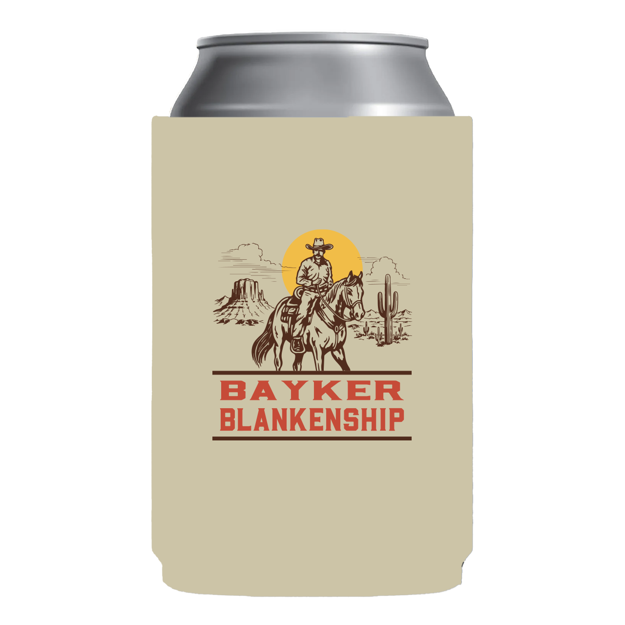 Western Scene Koozie