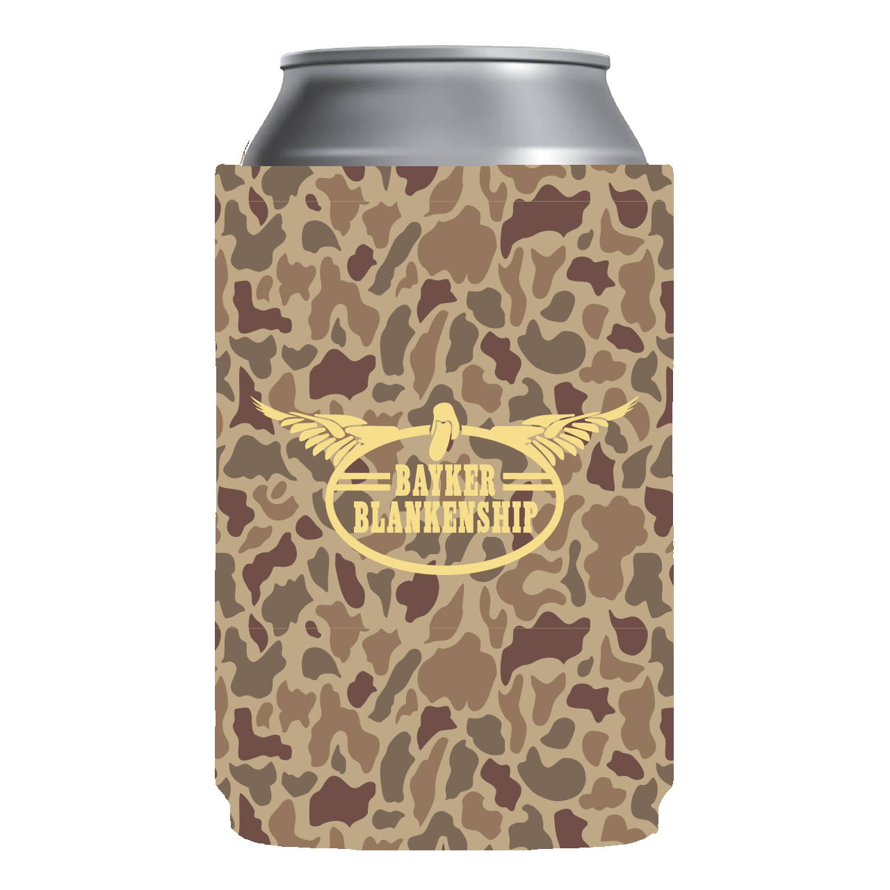 Duck Camo Koozie